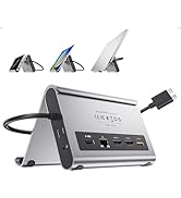 Amazon.co.jp: PULWTOP 19-in-1 トリプルディスプレイドッキング